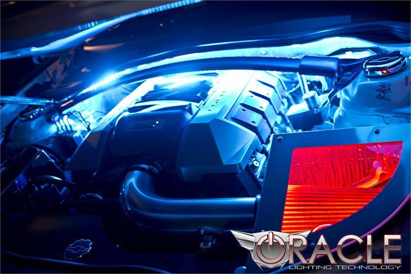 Oracle Engine Bay LED Flexible Strip Lighting Kit With Wireless Remote