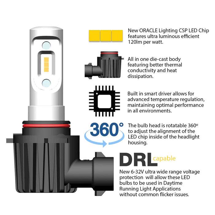 Oracle Lighting 9005 Light Bulb Conversion Kit (High Beam)