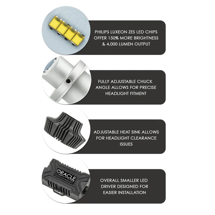 Oracle Lighting 9005 Light Bulb Conversion Kit (High Beam)