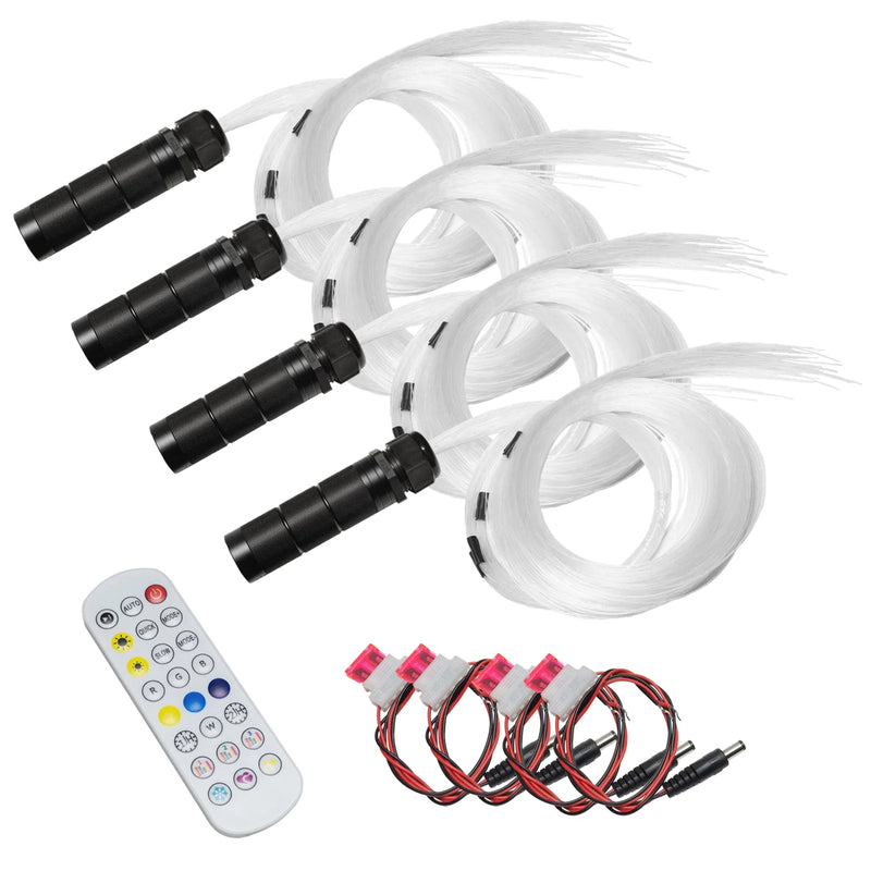 Oracle Lighting Fiber Optic Wheel Liner Colorshift RGB+W Kit - 40W Led/ 600 Fibers