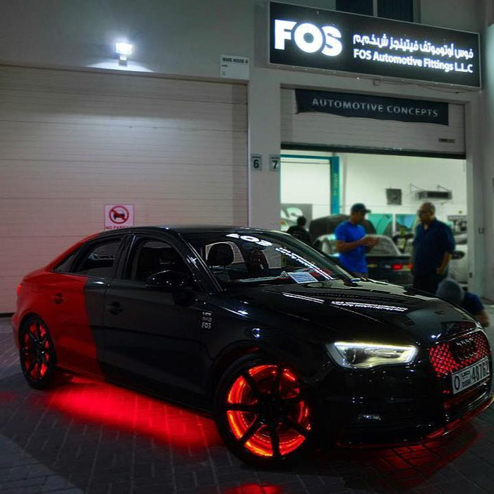 Oracle Lighting LED Illuminated Wheel Rings - Colorshift