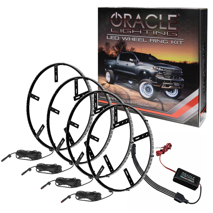 Oracle Lighting LED Illuminated Wheel Rings - Dynamic Color Shift