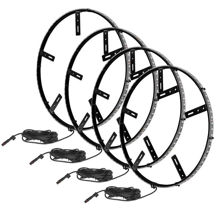 Oracle Lighting LED Illuminated Wheel Rings - Dynamic Color Shift