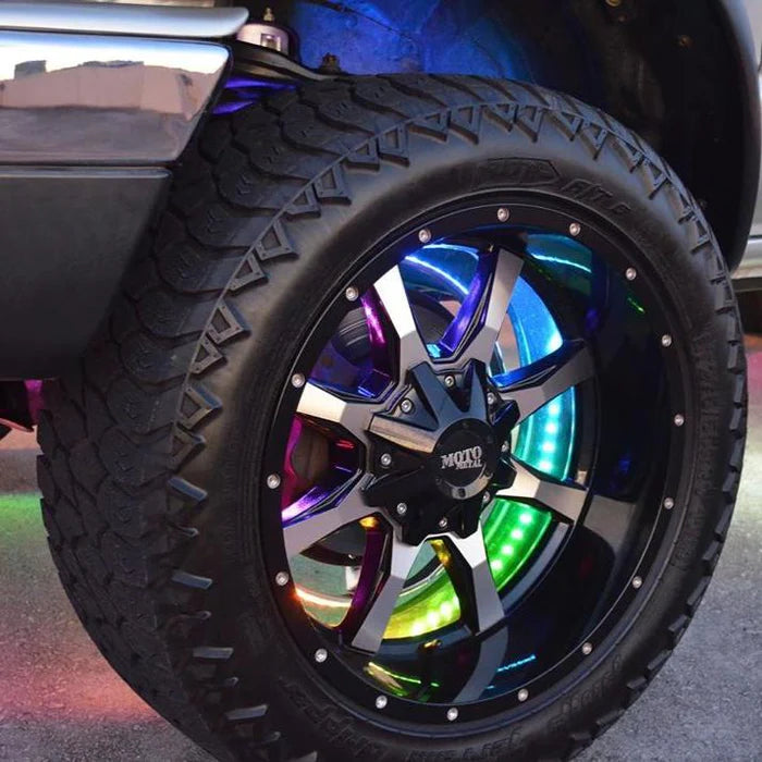 Oracle Lighting LED Illuminated Wheel Rings - Dynamic Color Shift