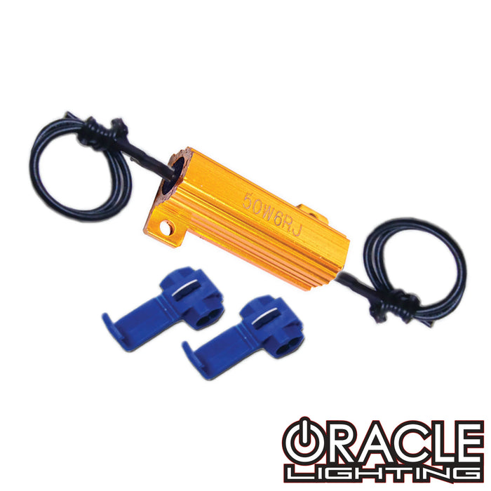 10 Pack 50W 6ohm Load Resistor Turn Signal LED Resistor Kit Fix Fast Flash Blink Error Code Flickering LED Light Resistor for LED Lights Bulb Headlights Tail Light 10 Pack 50W 6ohm Load Resistor Turn Signal LED Resistor Kit Fix Fast Flash Blink Error Code Flickering LED Light Resistor for LED Lights Bulb Headlights Tail Light