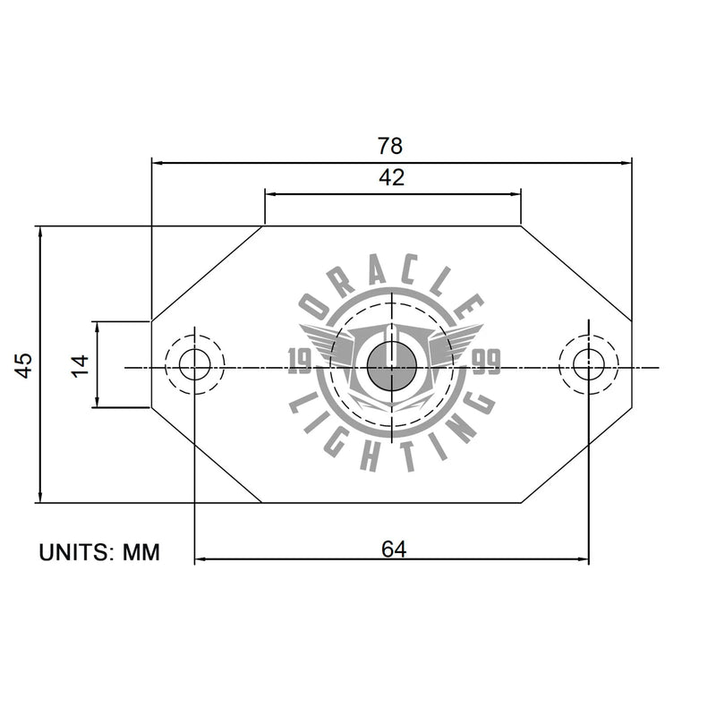 Oracle Lighting Magnet Adapter Kit For Oracle Lighting Led Rock Light (Single)