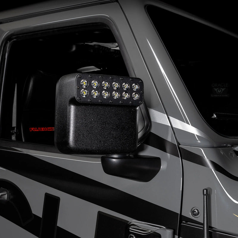 Oracle Lighting Magnetic Light Bar Cover For Led Side Mirrors (Pair)