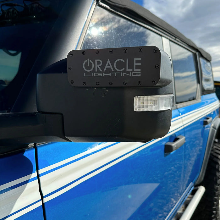Oracle Lighting Magnetic Light Bar Cover For Led Side Mirrors (Pair)