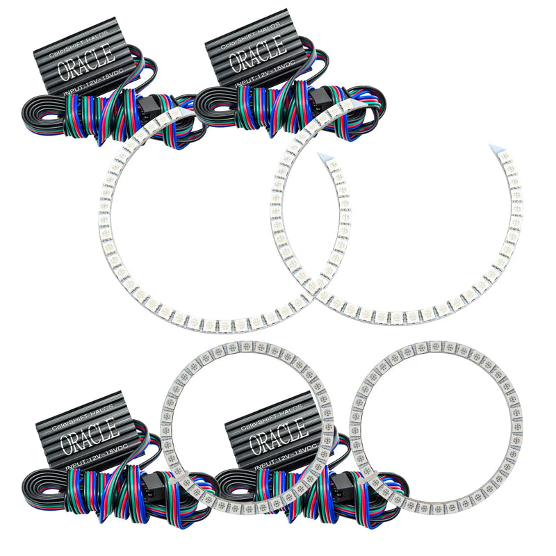 Oracle Lighting Sport LED Headlight Halo Kit For 4Runner (2006-2009)