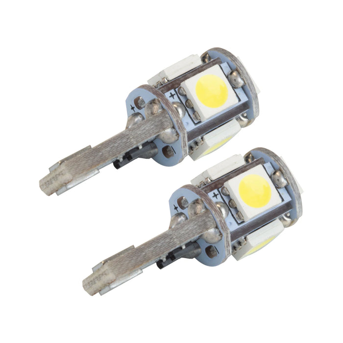 Oracle Lighting T10 5 LED 3 Chip Smd Bulbs (Pair)
