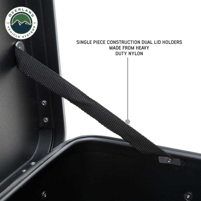 Overland Vehicle Systems Aluminum Box Storage 53 QT