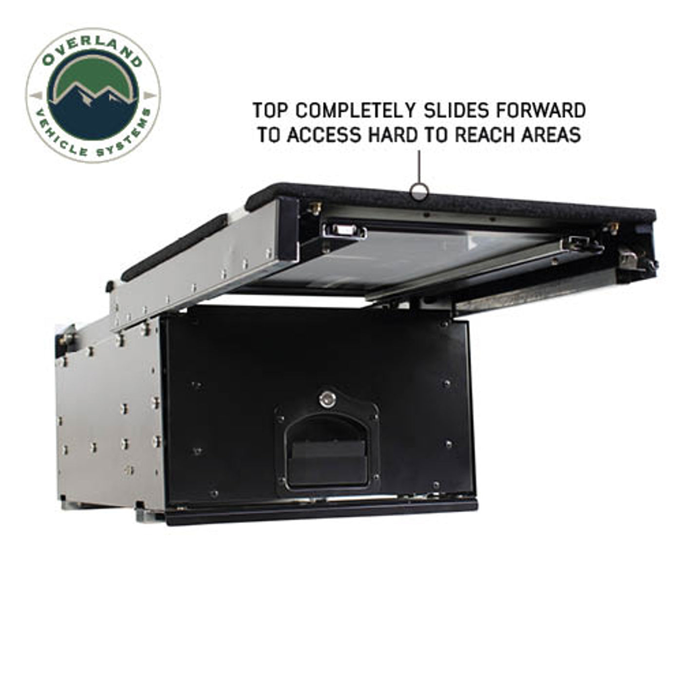Overland Vehicle Systems Cargo Box W/Slide Out Drawer & Working Statio ...
