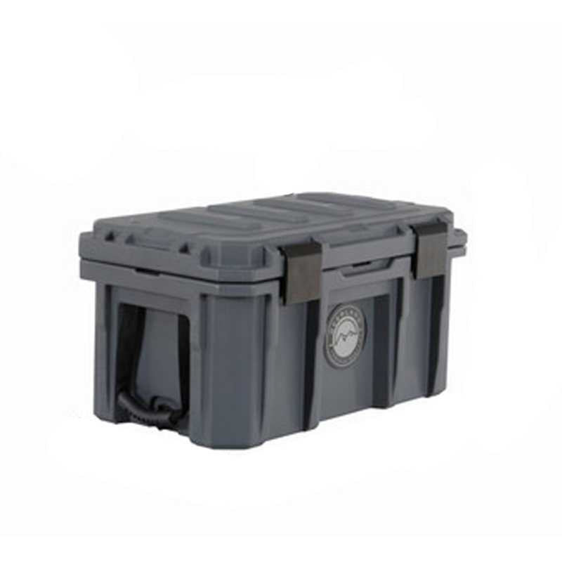 Overland Vehicle Systems Dark Grey Dry Box W/Drain and Bottle Opener