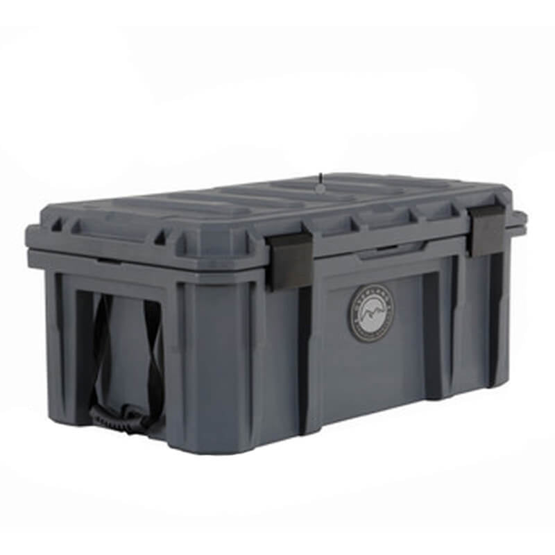 Overland Vehicle Systems Dark Grey Dry Box W/Drain and Bottle Opener