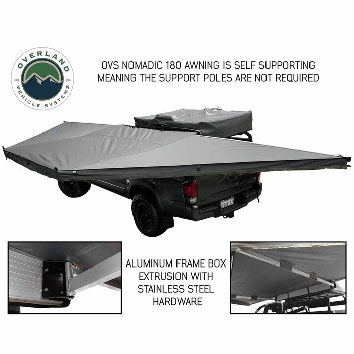 Overland Vehicle Systems HD Nomadic 180 Degree Awning