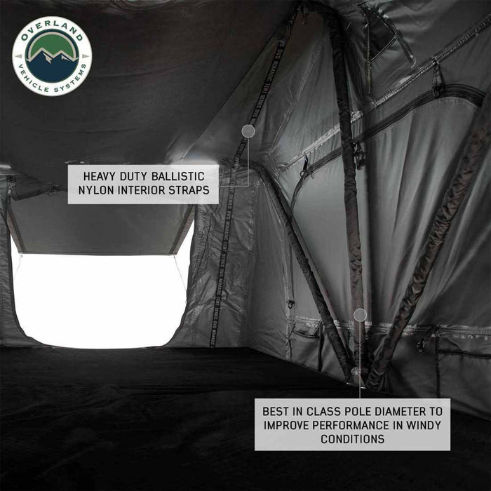 Overland Vehicle Systems HD Nomadic 2 Standard Soft Shell Roof Top Tent