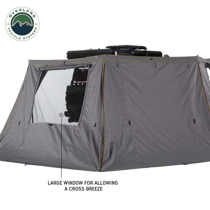 Overland Vehicle Systems HD Nomadic 270 Degree Awning Wall W/Window