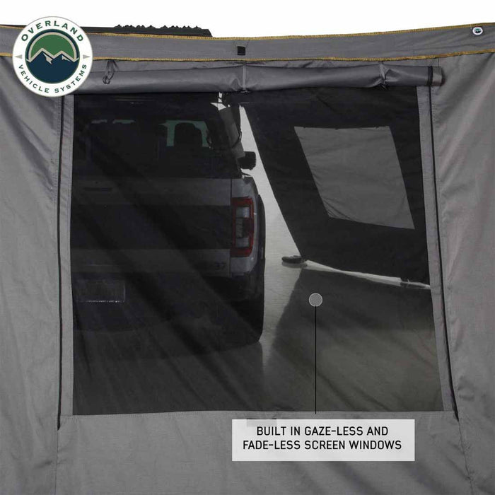 Overland Vehicle Systems HD Nomadic 270 Degree Awning Wall W/Window