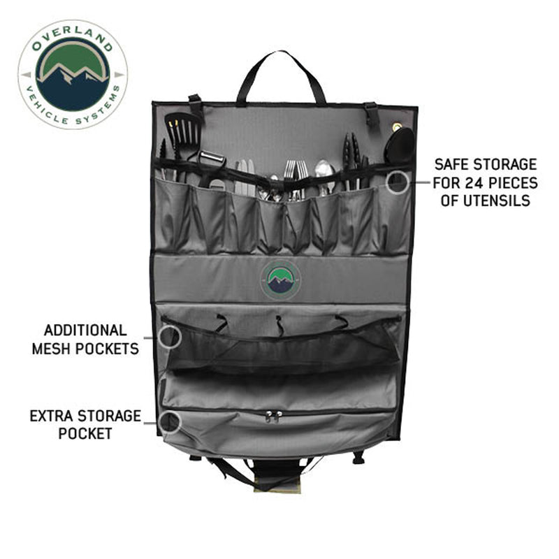 Overland Vehicle Systems Overland Kitchen 24 Kit Piece Cooking & Utensil Kit