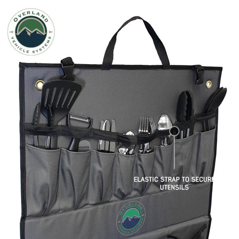 Overland Vehicle Systems Overland Kitchen 24 Kit Piece Cooking & Utensil Kit