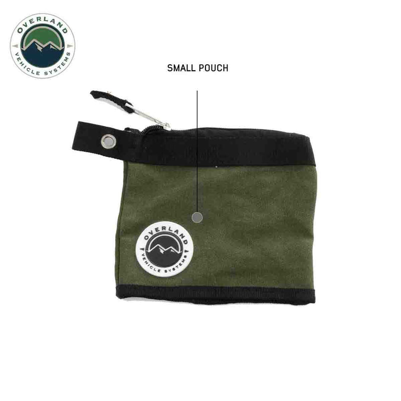 Overland Vehicle Systems Small/Medium Size 3 Bag Set of Storage Bags #12 Waxed Canvas