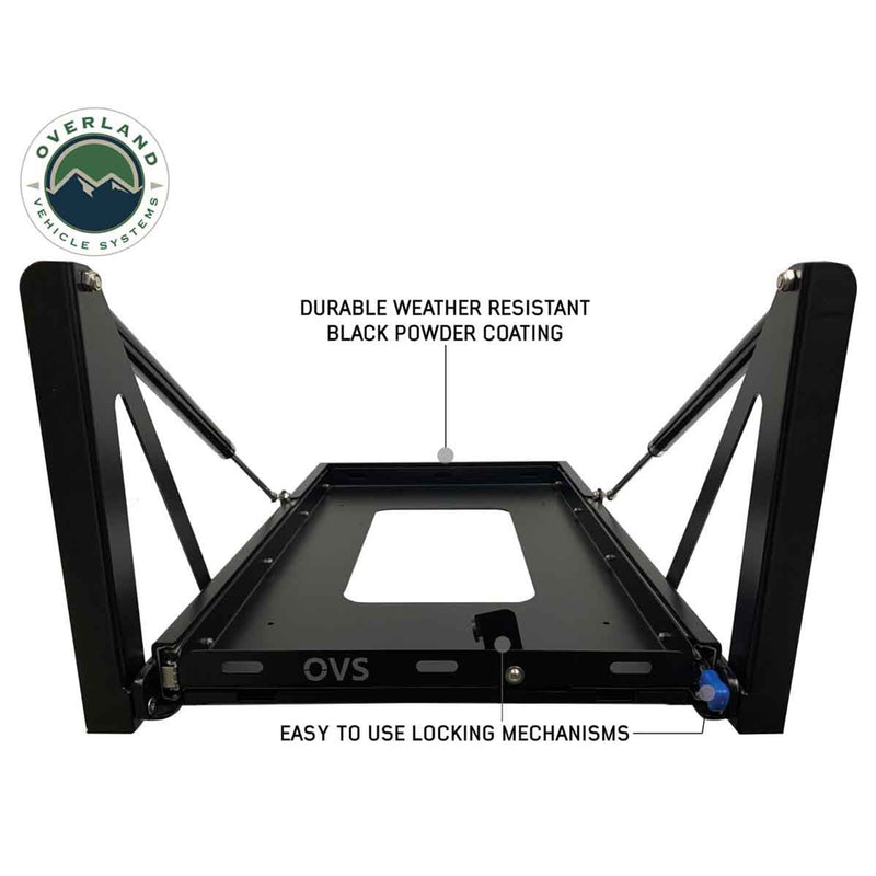 Overland Vehicle Systems Small Refrigerator Tray W/Slide and Tilt
