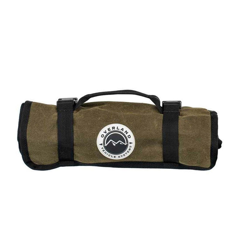 Overland Vehicle Systems Wrench Tool Roll #16 Waxed Canvas Storage
