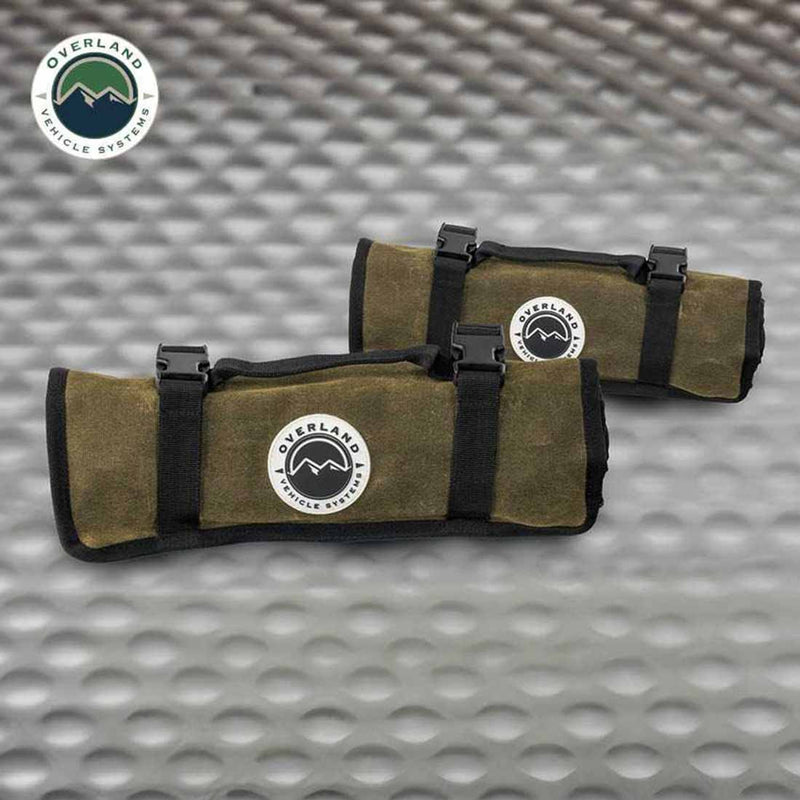 Overland Vehicle Systems Wrench Tool Roll #16 Waxed Canvas Storage