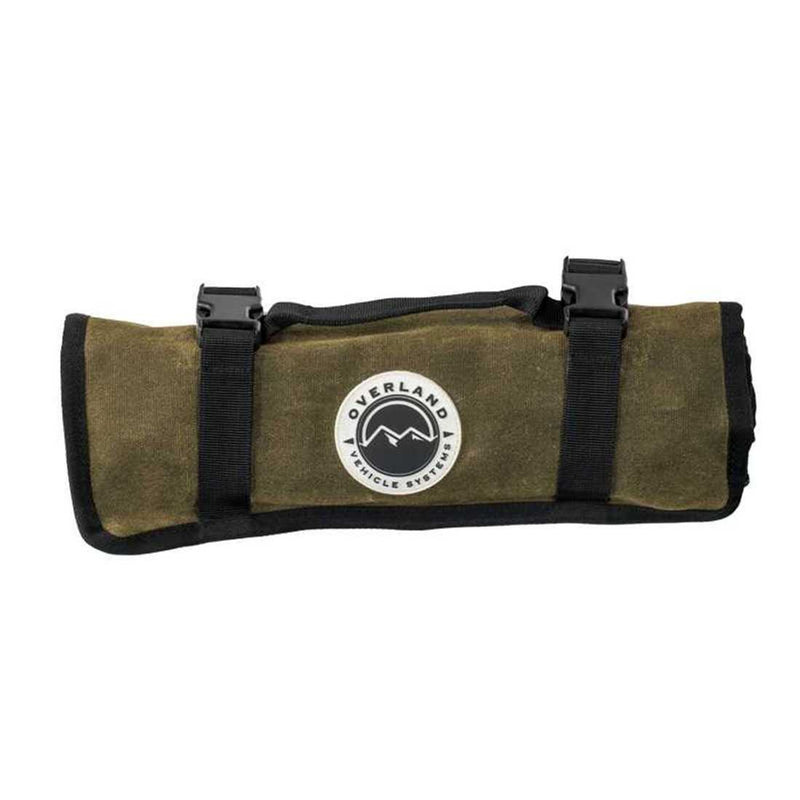 Overland Vehicle Systems Wrench Tool Roll #16 Waxed Canvas Storage