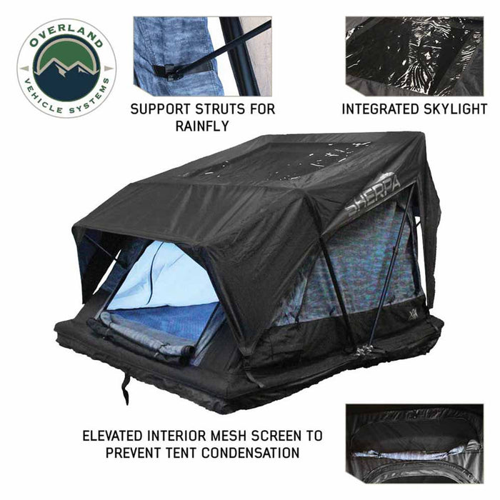 Overland Vehicle Systems XD Sherpa Hybrid Soft Shell Roof Top Tent