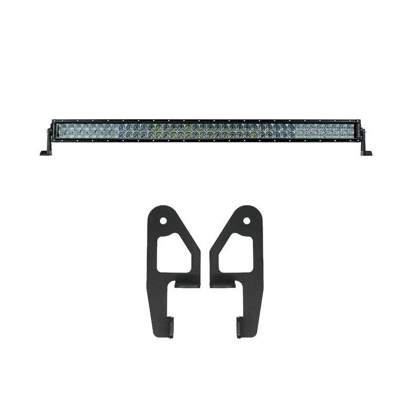 Cali Raised Premium Roof Rack Front Light Bar Kit For 4Runner (2010-2024)