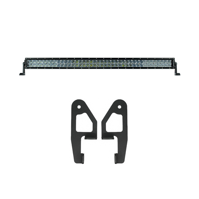 Cali Raised Premium Roof Rack Front Light Bar Kit For 4Runner (2010-2024)