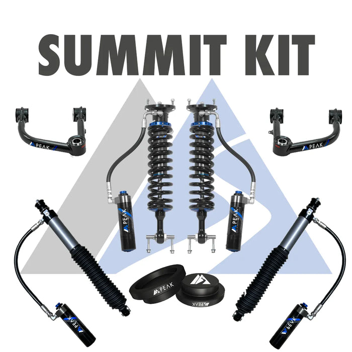 Peak Suspension 2.5″ DSC Coilover Summit Kit For 4Runner (2025-Current)