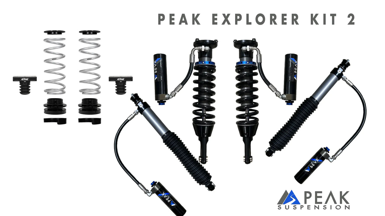 Peak Suspension 2.5" Explorer Kit For 4Runner (2010-2023)