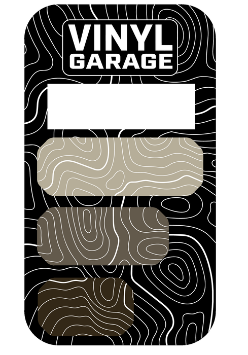 Vinyl Garage Center Console Molle Decal For 4Runner (2025-Current)