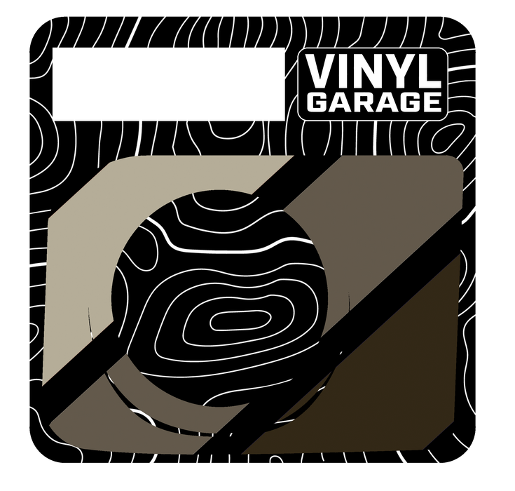 Vinyl Garage Start/Stop Button Overlay For 4Runner (2025-Current)