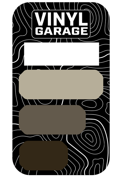 Vinyl Garage Center Console Molle Decal For 4Runner (2025-Current)