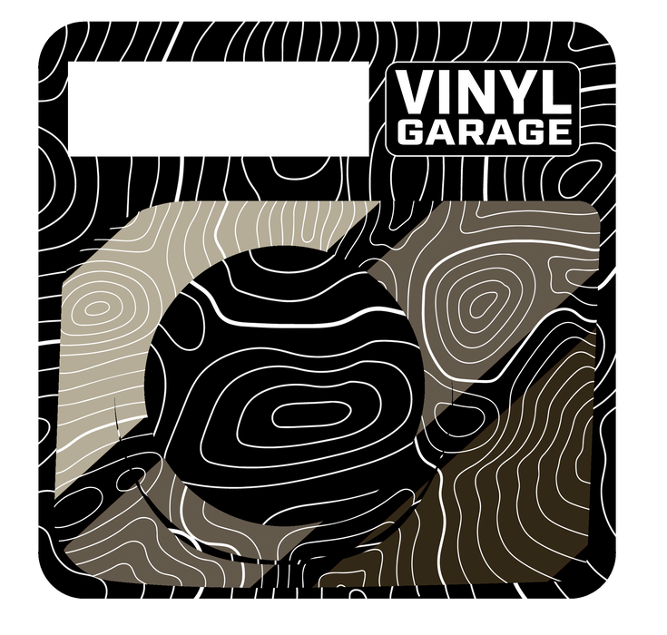 Vinyl Garage Start/Stop Button Overlay For 4Runner (2025-Current)