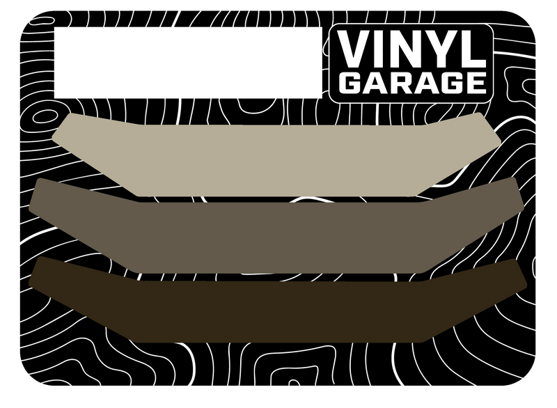 Vinyl Garage Grille Accent Strips For 4Runner (2025-Current)