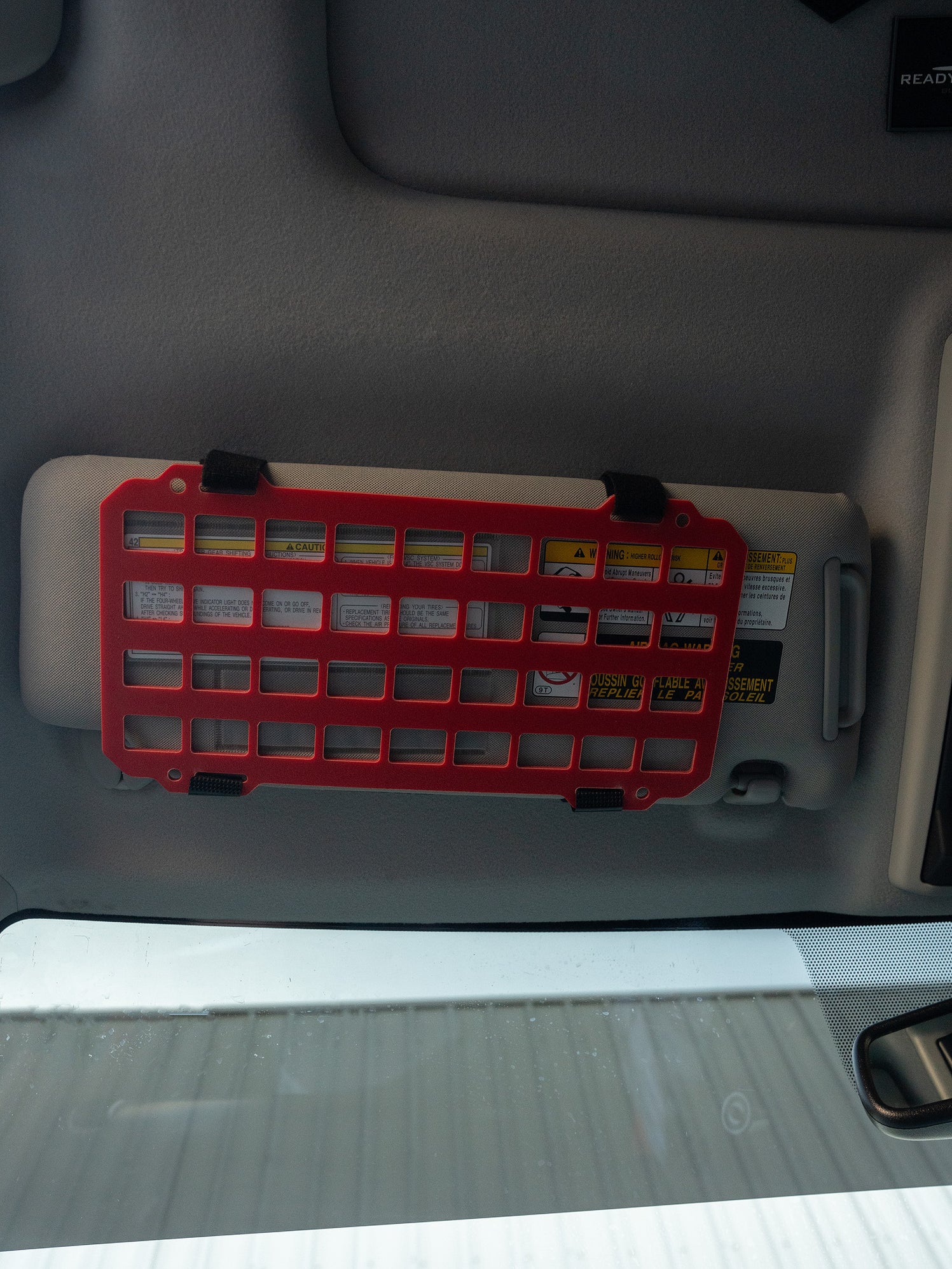 Tactical Sun Visor Molle Panel — 4Runner Lifestyle