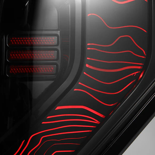 Alpharex NOVA-Series Prismatic LED Tail Lights For 4Runner (2010-2024)