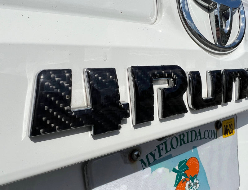 Tufskinz Rear Hatch Letter Overlays For 4Runner (2010-2024)