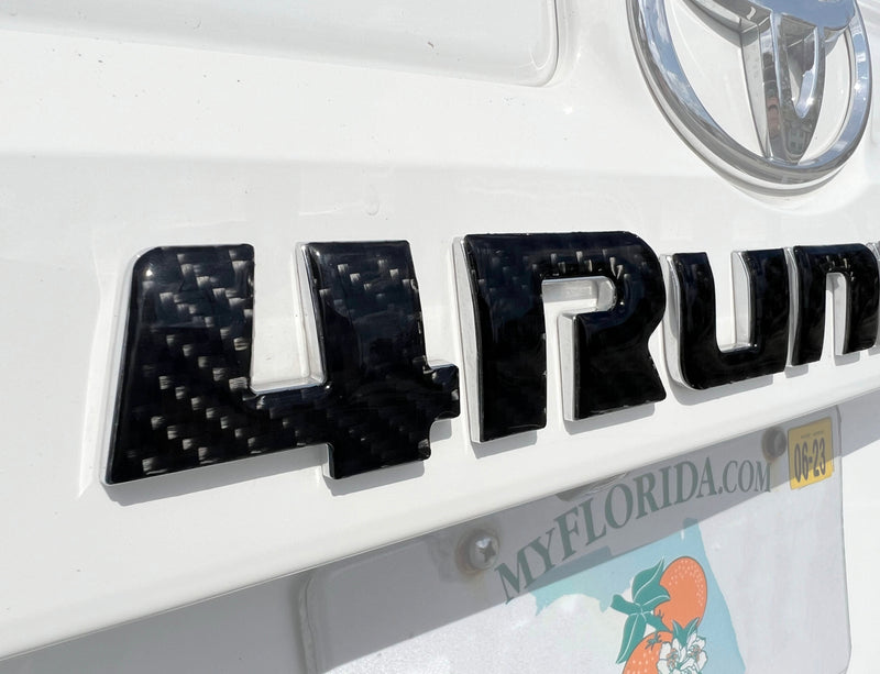 Tufskinz Rear Hatch Letter Overlays For 4Runner (2010-2024)