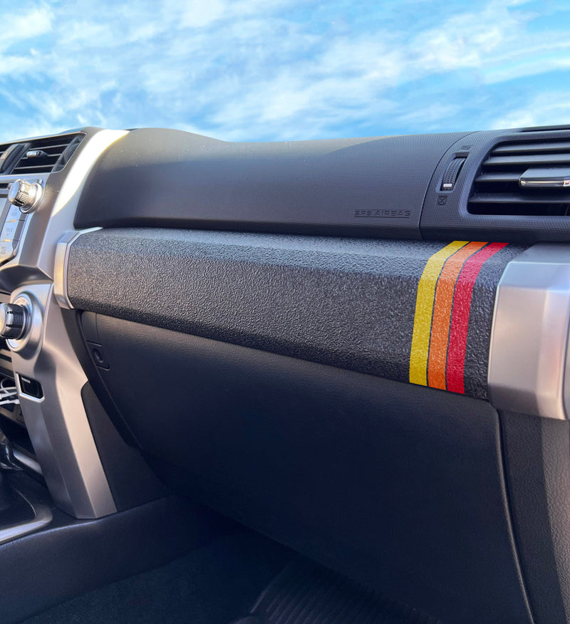 Tufskinz Textured Glove Box Bar Overlay For 4Runner (2010-2024)
