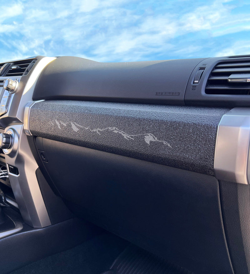 Tufskinz Textured Glove Box Bar Overlay For 4Runner (2010-2024)