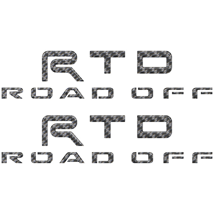 Tufskinz "TRD Offroad" C Pillar Letter Overlays For 4Runner (2025-Current)