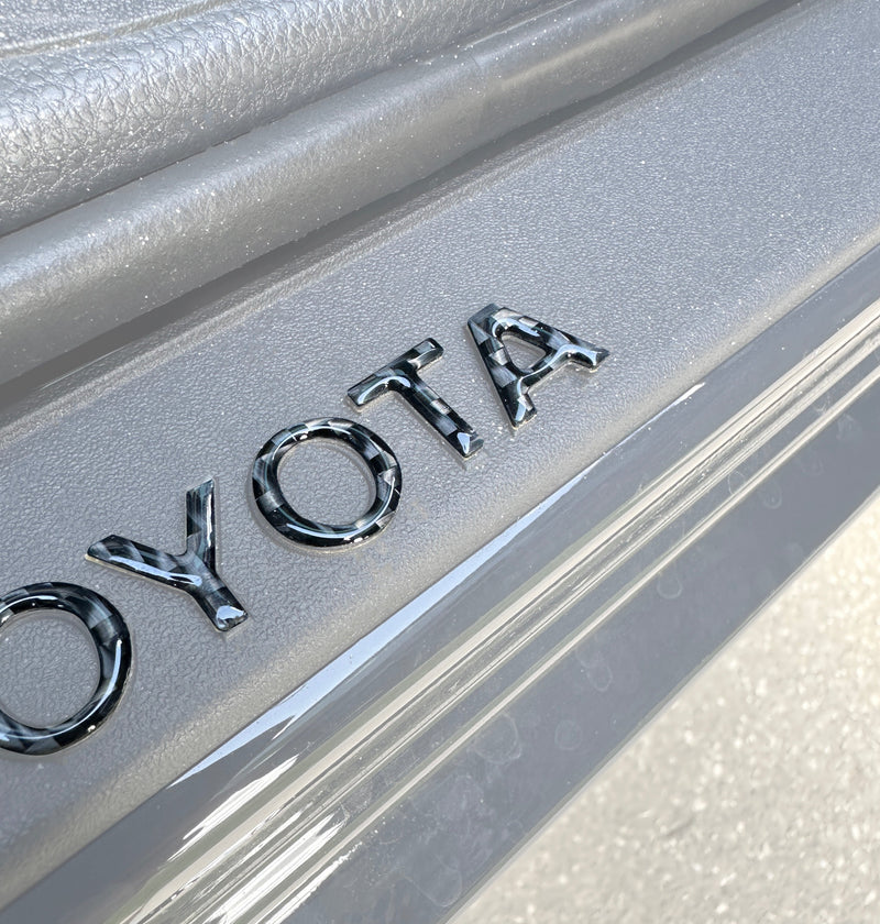 Tufskinz Door Sill Letter Overlays For 4Runner (2025-Current)
