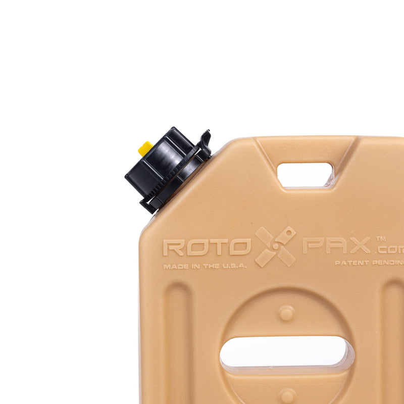 Rotopax 1 Gallon Water Tan