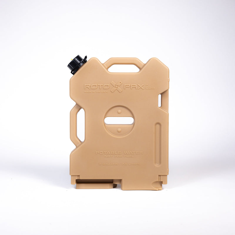 Rotopax 2 Gallon Water Tan