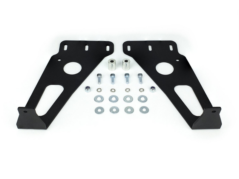 Cali Raised 32" Hidden Grille LED Light Bar Mounting Brackets For 4Runner (2014-2024)